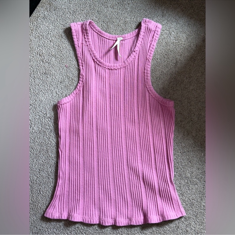 Anthropologie tank- pink